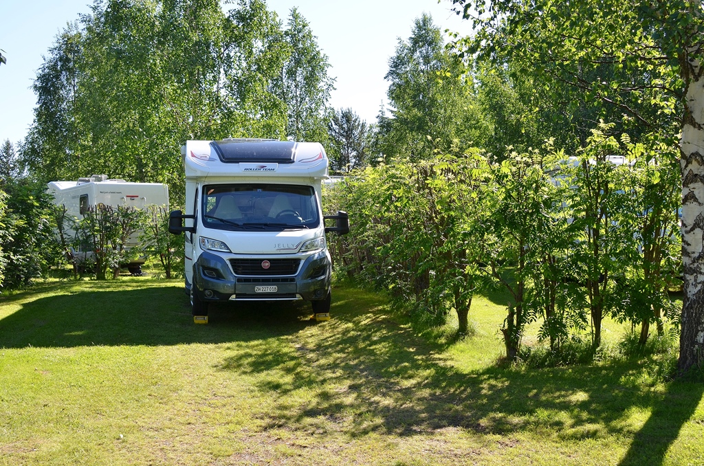 Der Campingplatz in Finnland