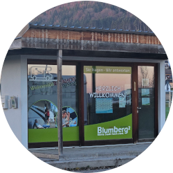 Wir versuchen unser Glück in Blumberg...