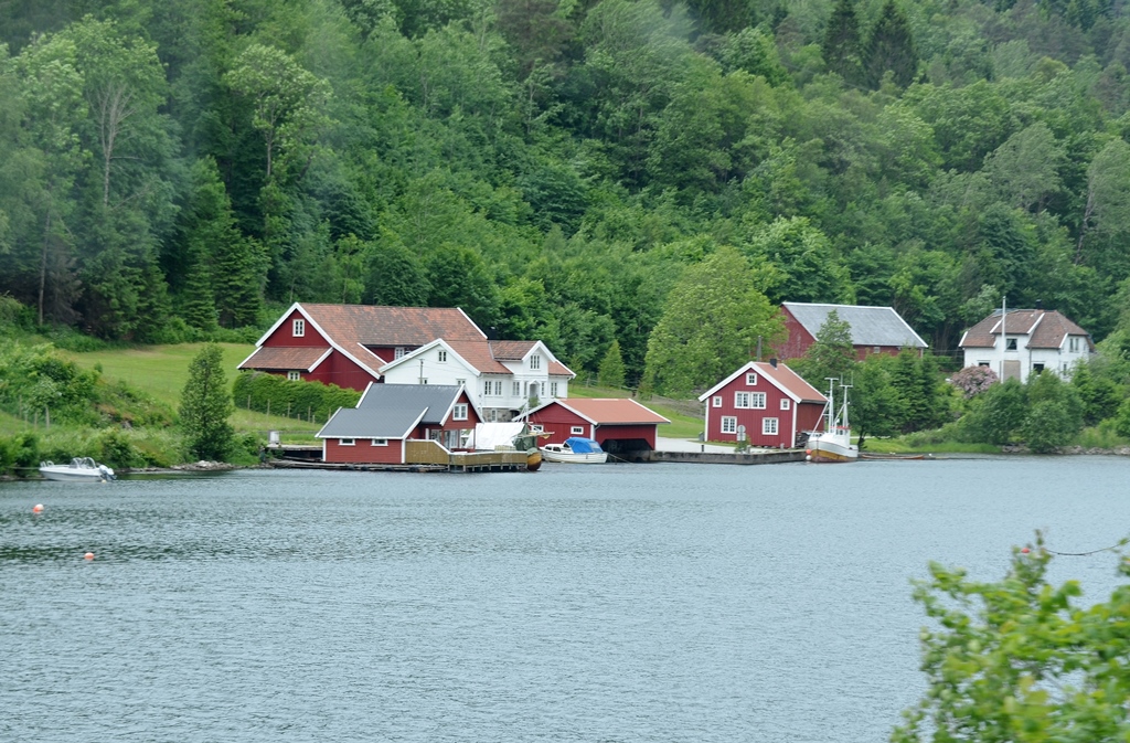 ...norwegische Häuser...