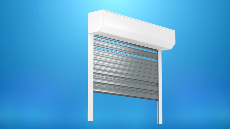 Elektrisches Garagentor - Fenster nach Mass