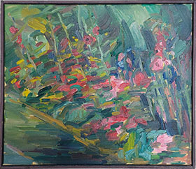 Mein blühender Gartenweg 44 x 50 cm 870 €