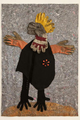 Odradek, 80 x 120 cm, Materialbild 2010,  Preis: 900 Euro