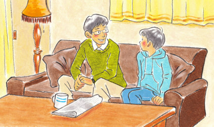 『おかげさまで』小学校道徳五年　あすをみつめて（日本文教出版）