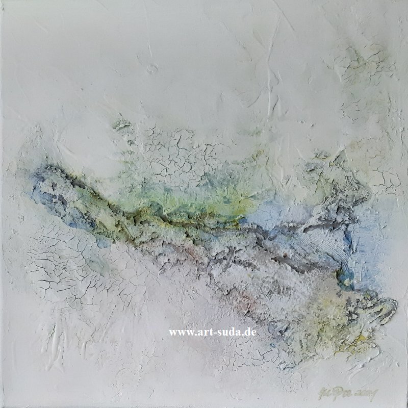 Strukturfantasie II   40 x 40