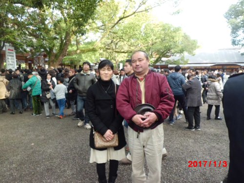 名古屋は熱田神宮にて