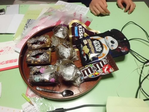 チョコ3種類、3人分・・