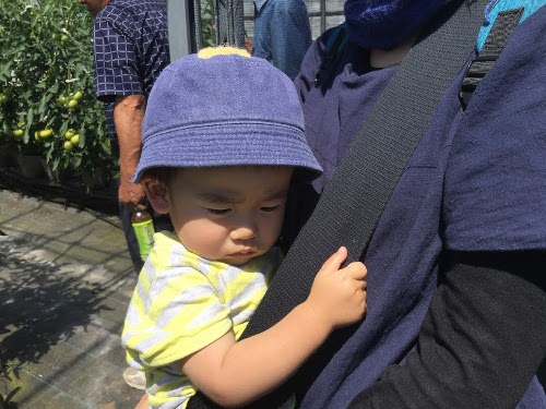 若手Iターン者の、幼子