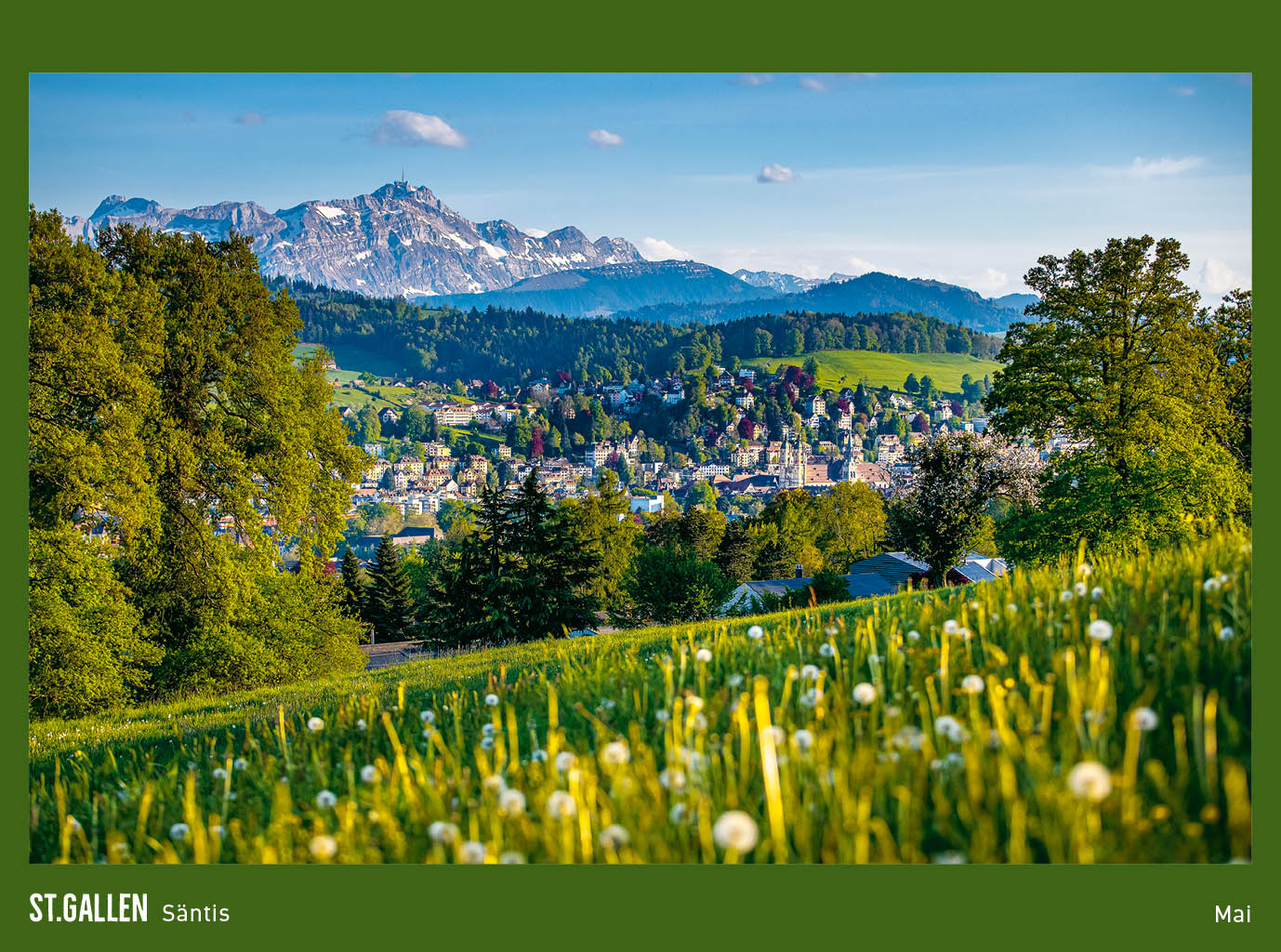 Tischkalender zeitlos St.Gallen