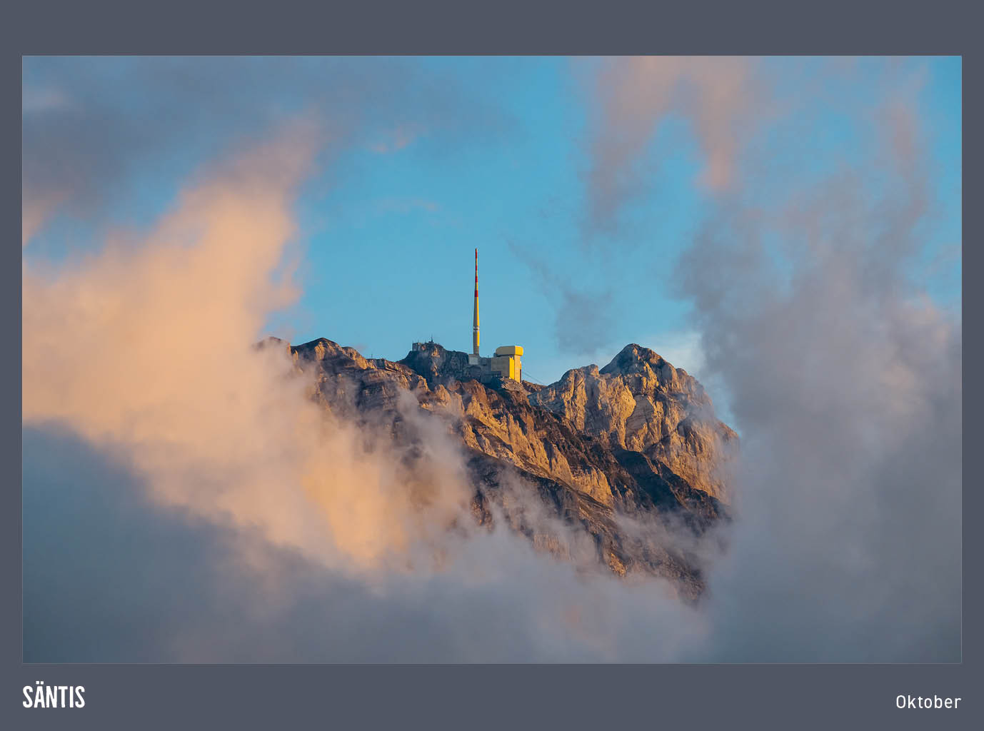 Tischkalender zeitlos Säntis