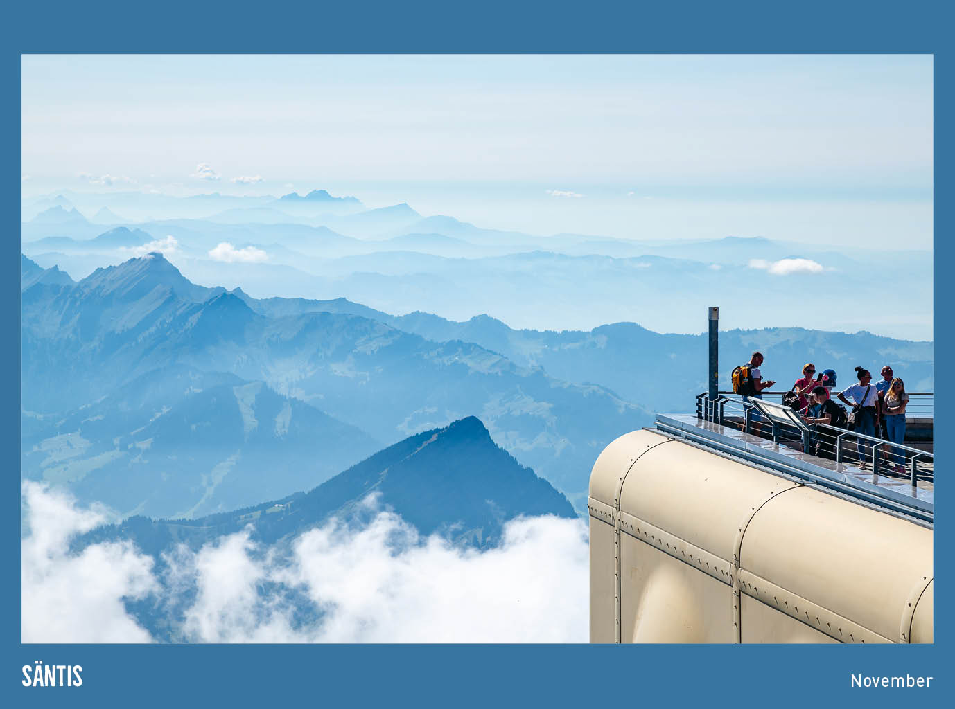 Tischkalender zeitlos Säntis