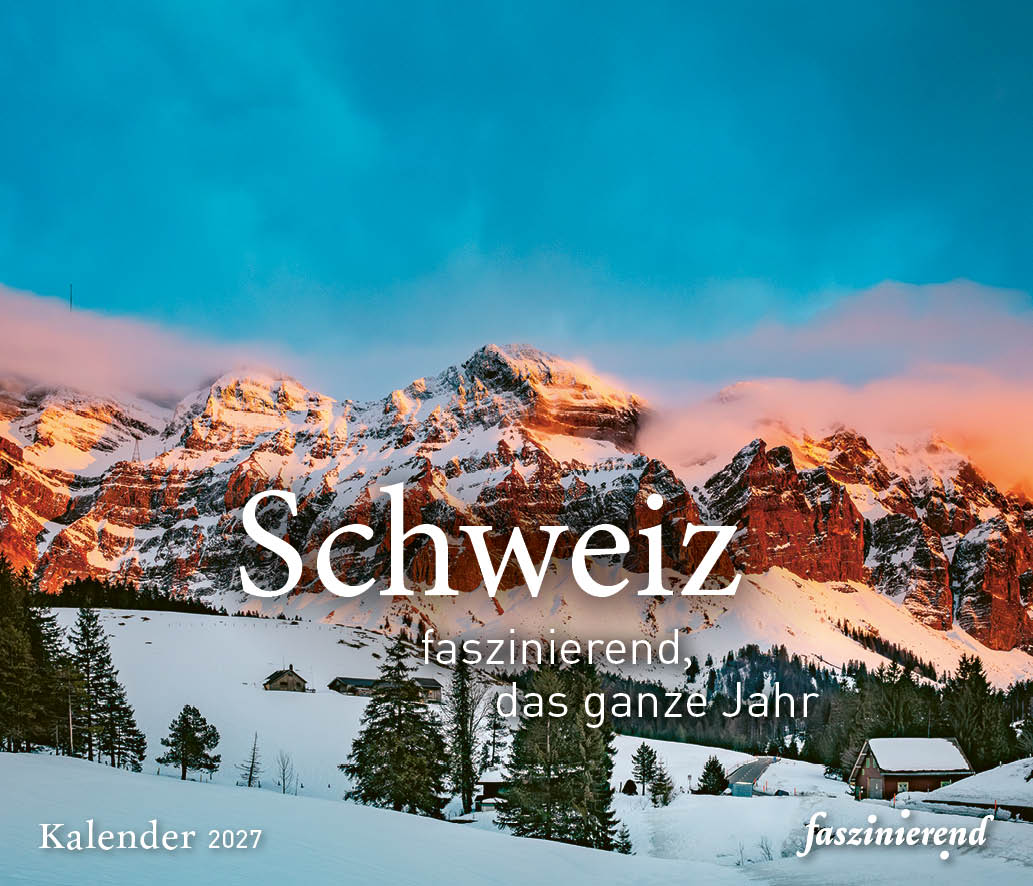 Tischkalender 2027 Kalender Schweiz