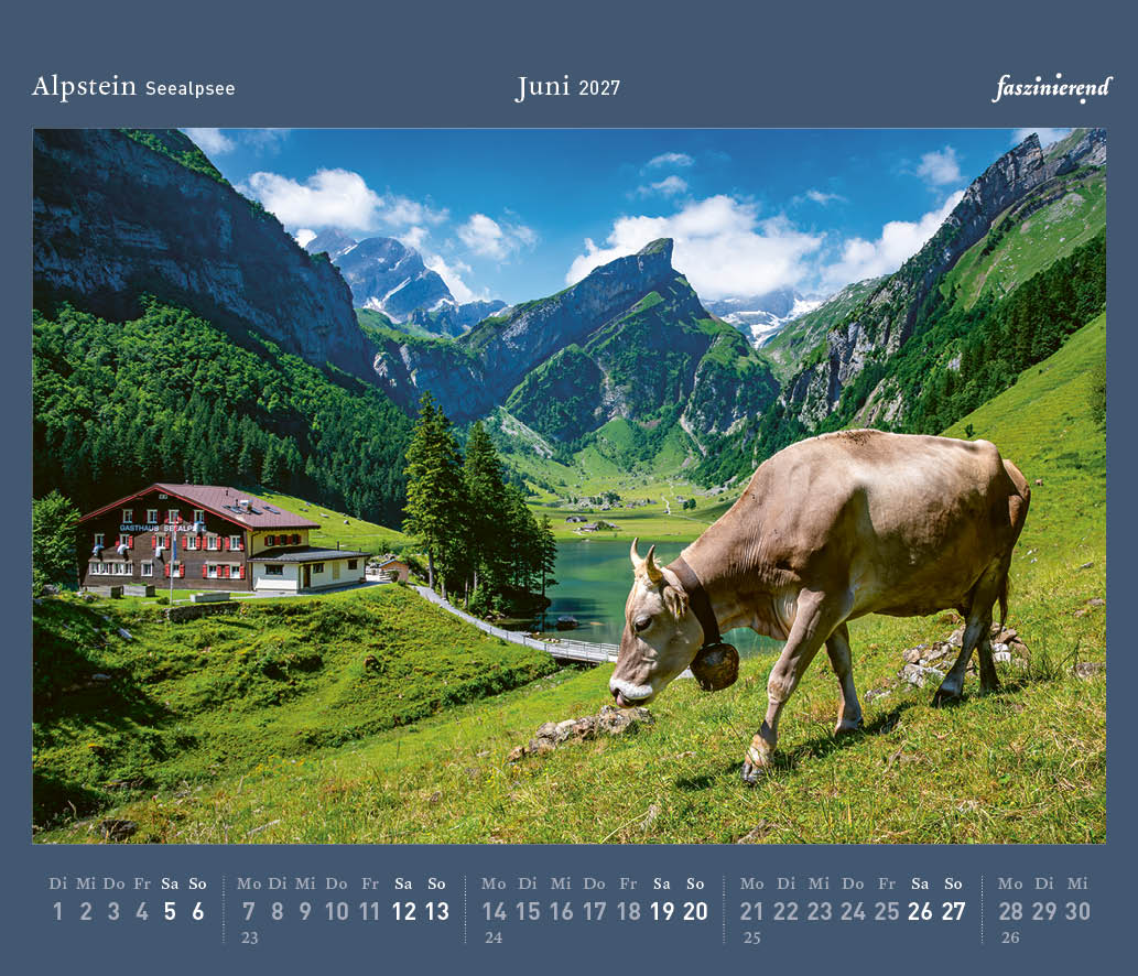 Tischkalender 2027 Kalender Alpstein