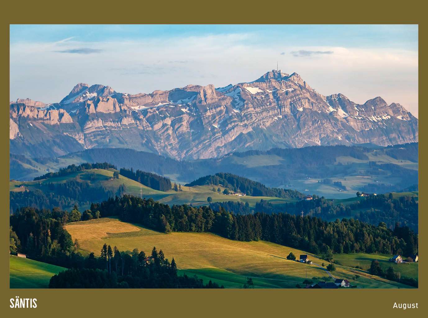 Tischkalender zeitlos Säntis
