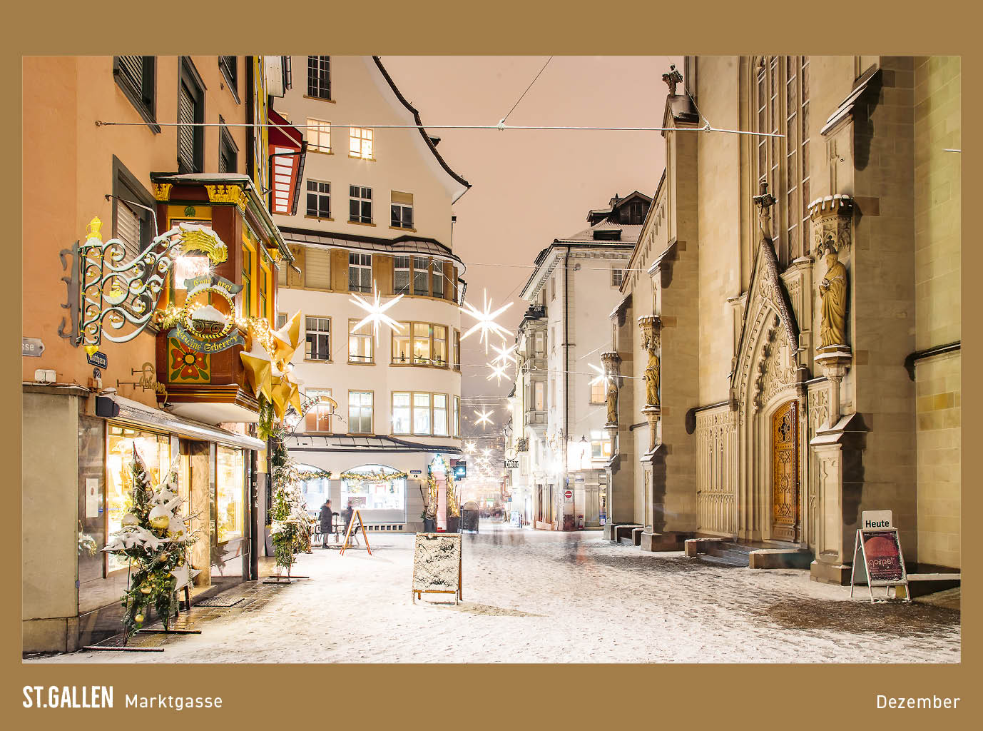 Tischkalender zeitlos St.Gallen