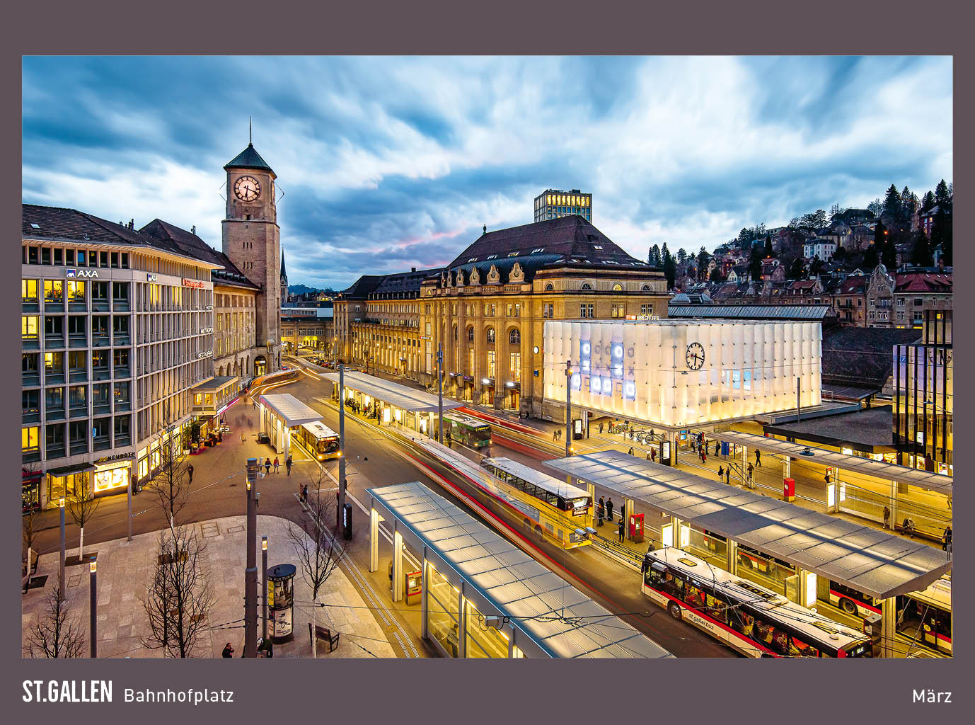 Tischkalender zeitlos St.Gallen