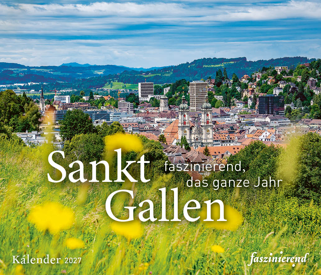 Tischkalender 2027 Kalender Sankt Gallen