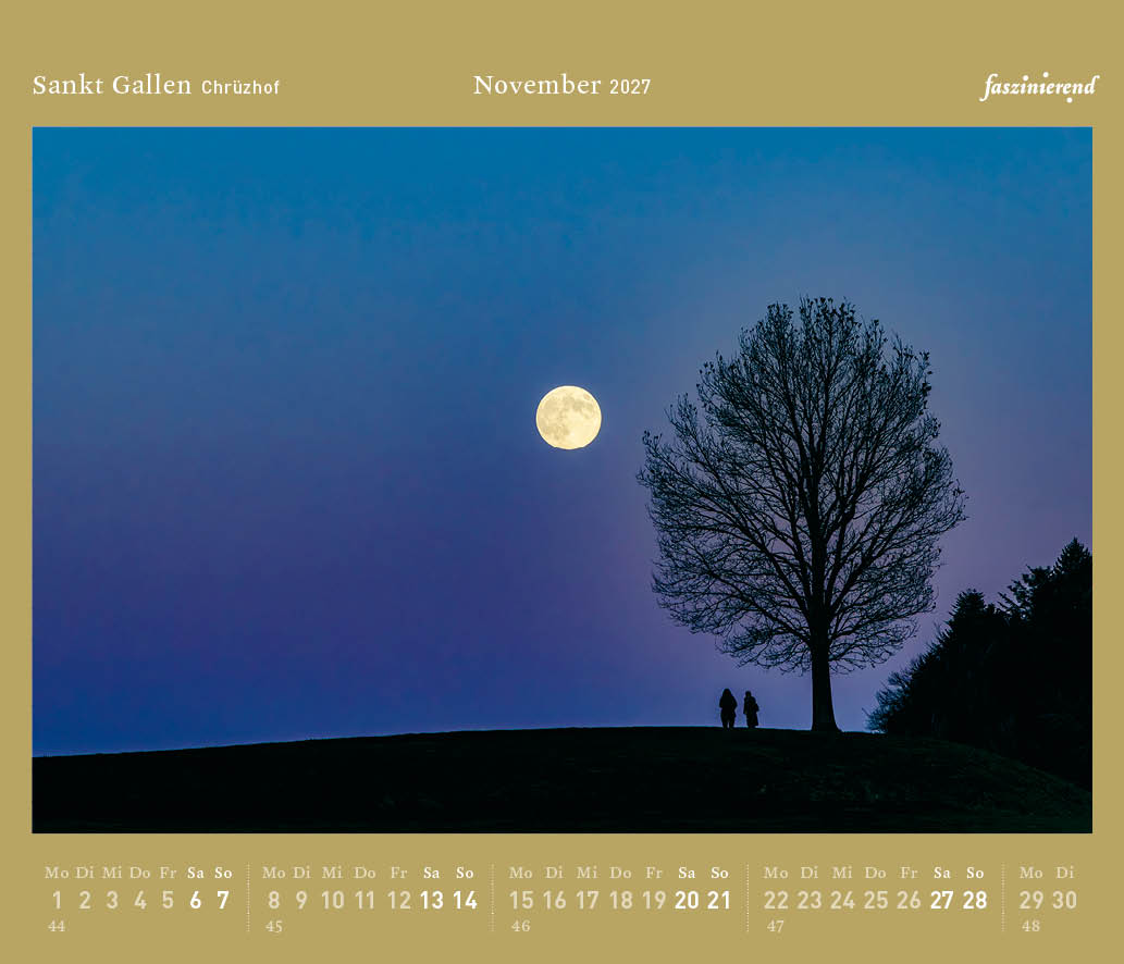 Tischkalender 2027 Kalender Sankt Gallen