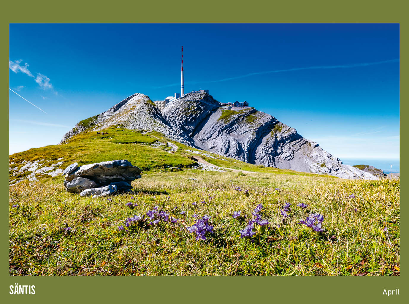 Tischkalender zeitlos Säntis