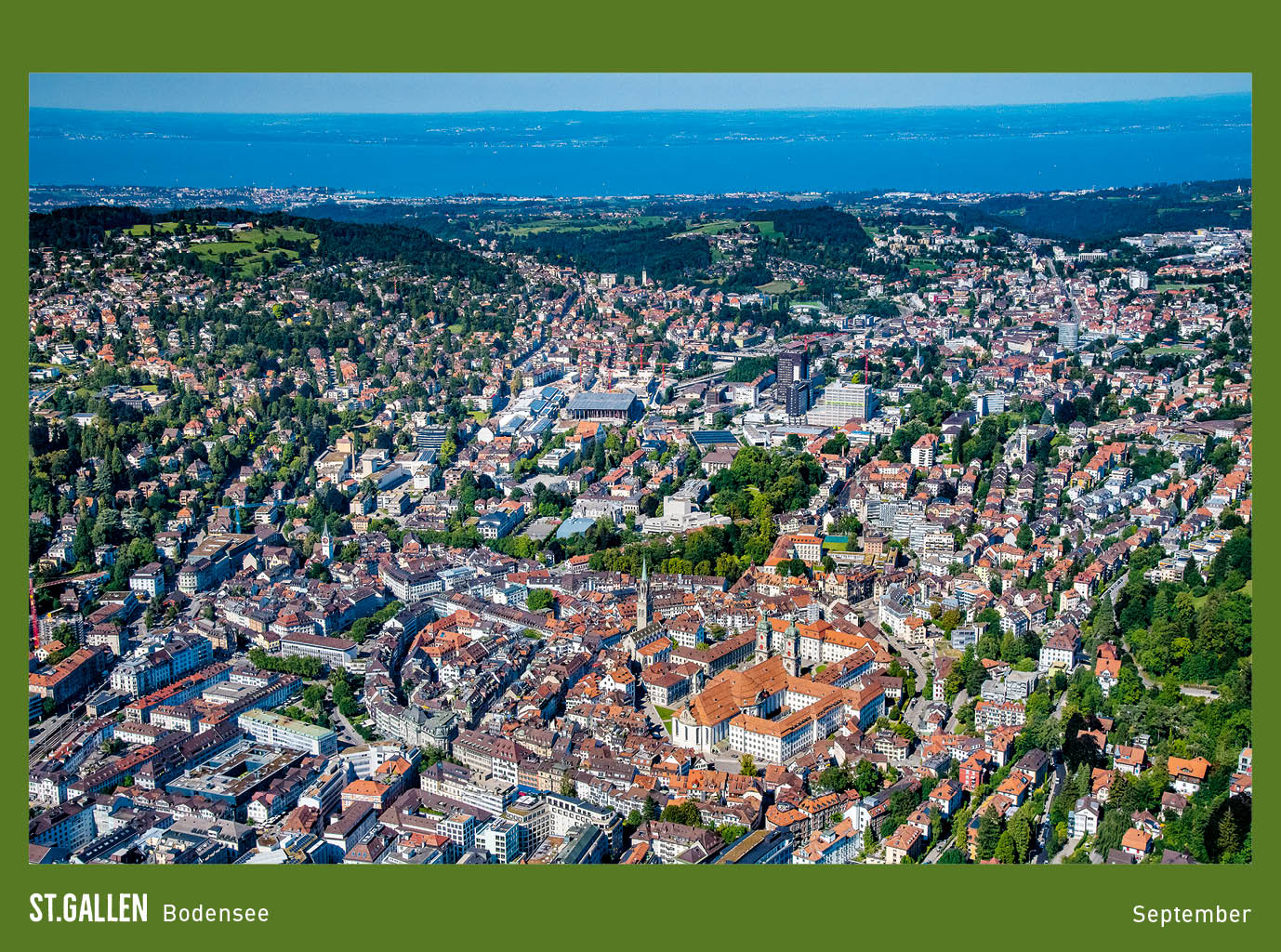 Tischkalender zeitlos St.Gallen