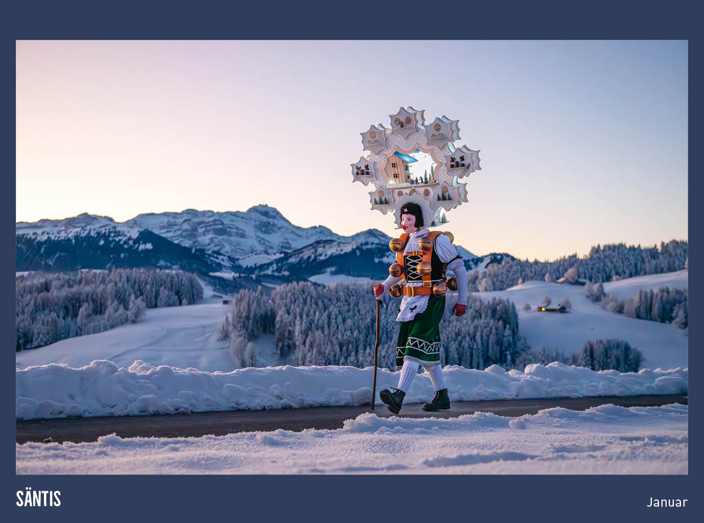 Tischkalender zeitlos Säntis