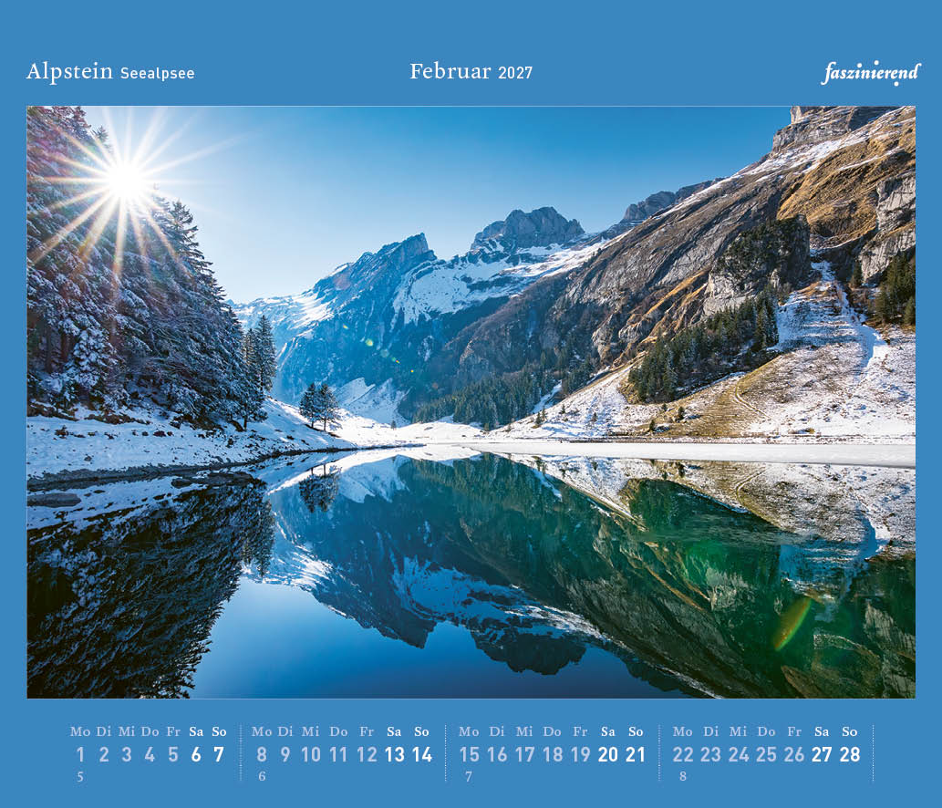 Tischkalender 2027 Kalender Alpstein