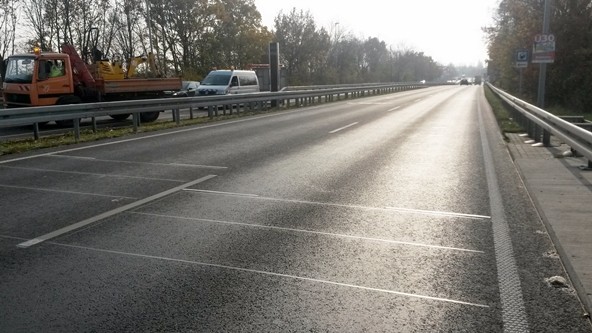 Verkehrsüberwachungsanlagen auf vierspurigen Landstraßen