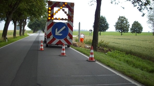 Verkehrsüberwachungsanlagen auf zweispurigen Landstraßen