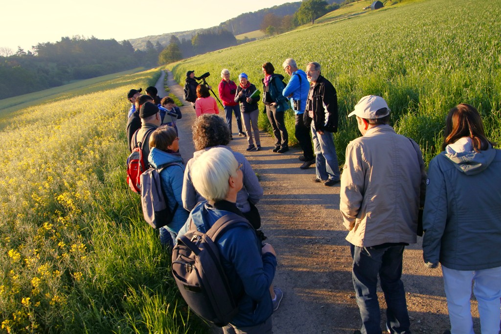 Um 7.00 Uhr startete die Gruppe am Dorfgemeinschaftshaus in Bobstadt.