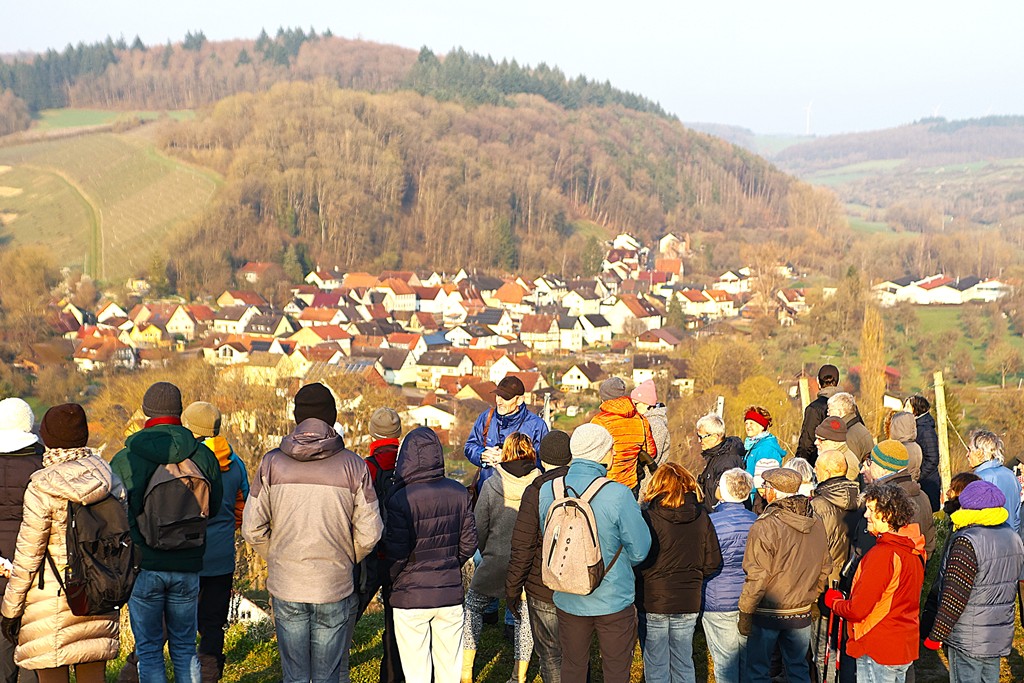 Sonnige Aussichten auf dem Oberschüpfer Kailberg.