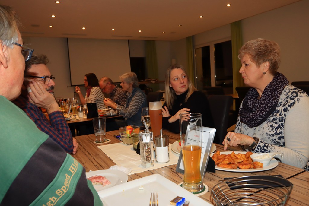 Insgesamt 20 Teilnehmende konnte die Vorstandschaft im Hotel Panorama begrüßen.