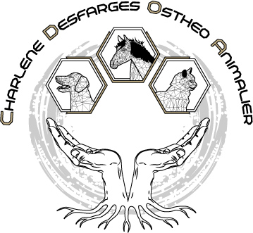 Logo Charlène Desfarges Osthéo Animalier