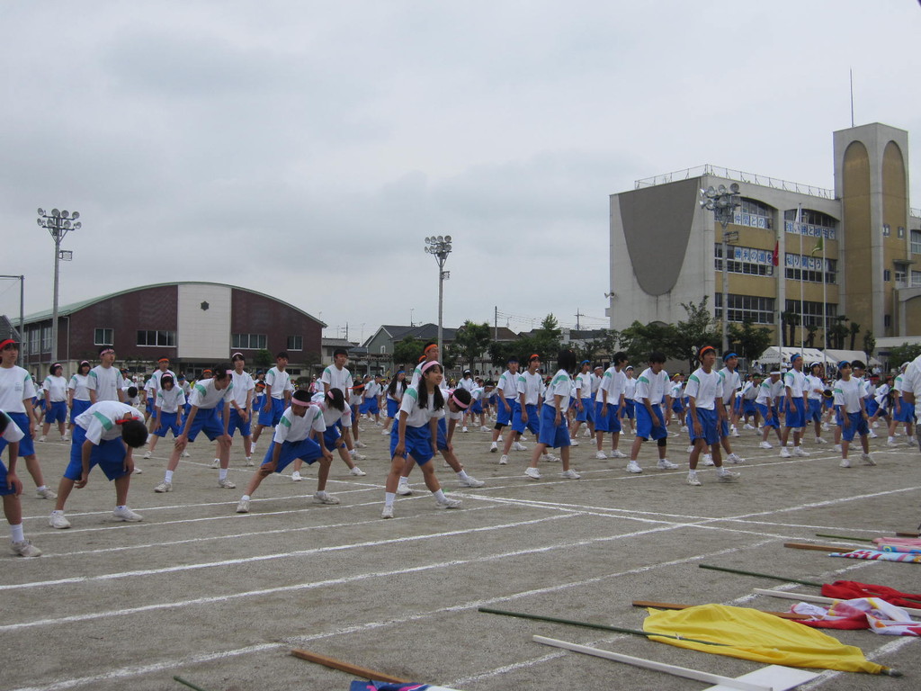 せきぐちゆきさんも母校で応援！中学校体育祭・運動会