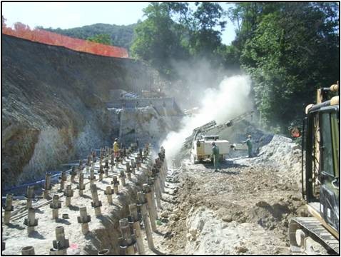 Micropali e tiranti in acciaio - Piemonte CN