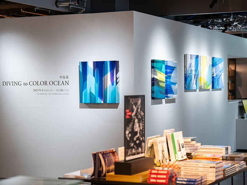 「DIVING to COLOR OCEAN」中島麦展
