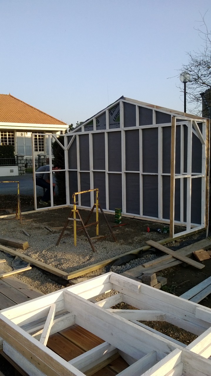 cabane de jardin