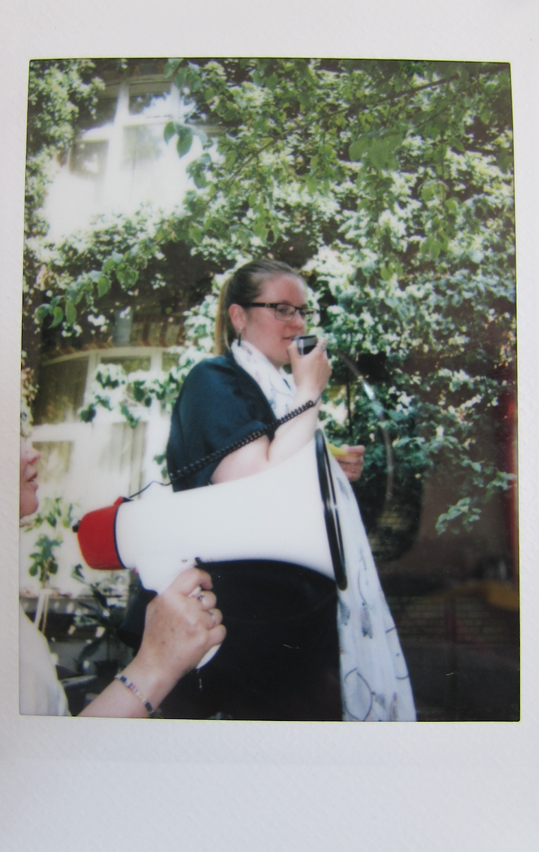 Polaroïd picture taken by participants. Bruxelles. 06/25