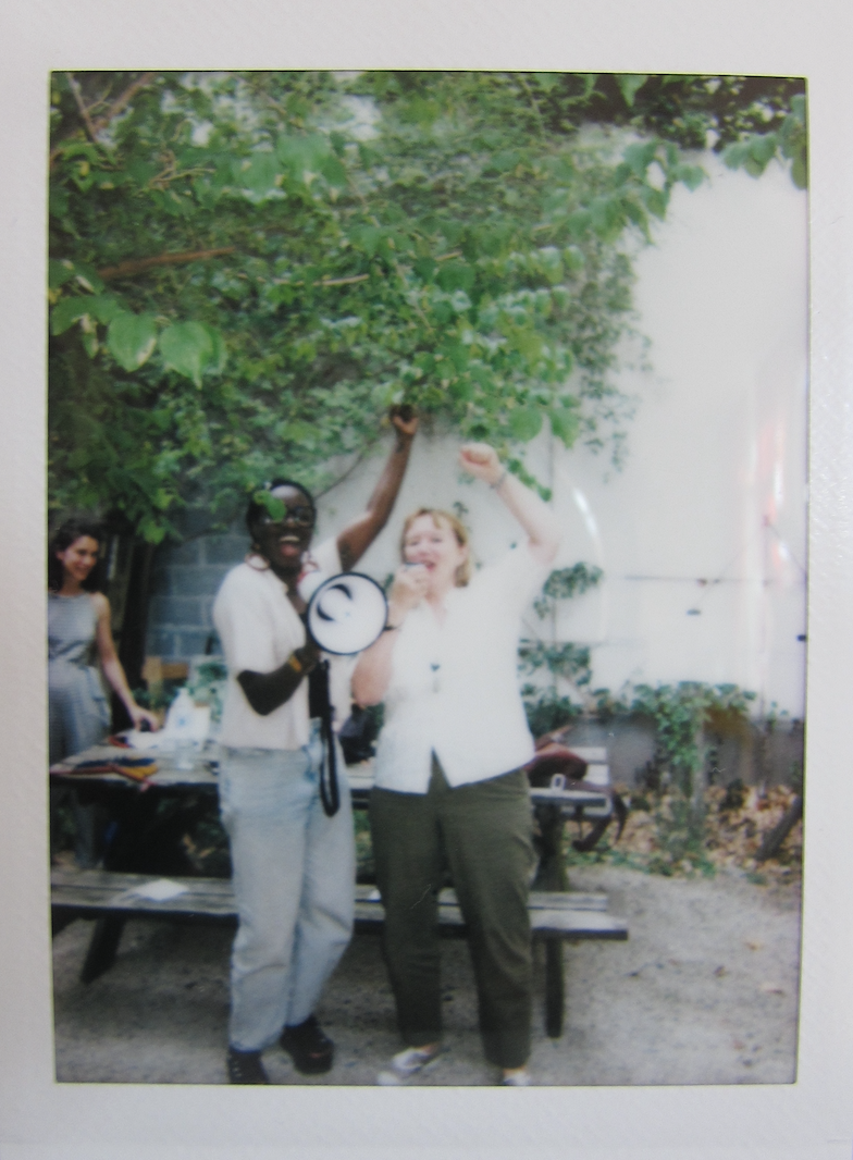 Polaroïd picture taken by participants. Bruxelles. 06/25