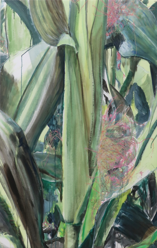 CORN 2024, Acryl/Cotton 150cm x 95cm