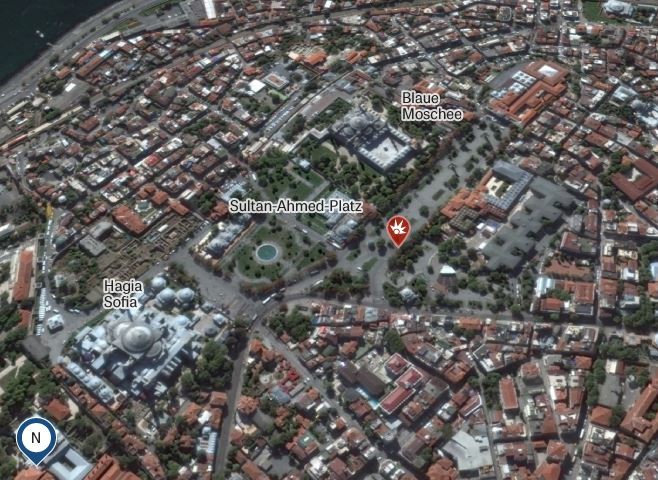 Situationsplan Istanbuler Altstadt