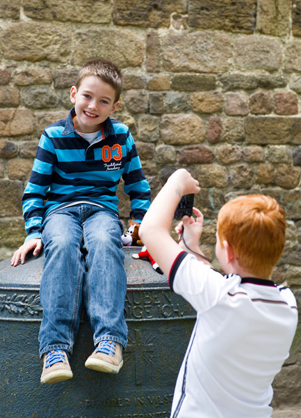 VHS Bruchhausen Vilsen "Kinder Foto Ferien Workshop" am 14.08.2014 - Wie man sieht - wir haben viel gelernt und viel Spaß gehabt!