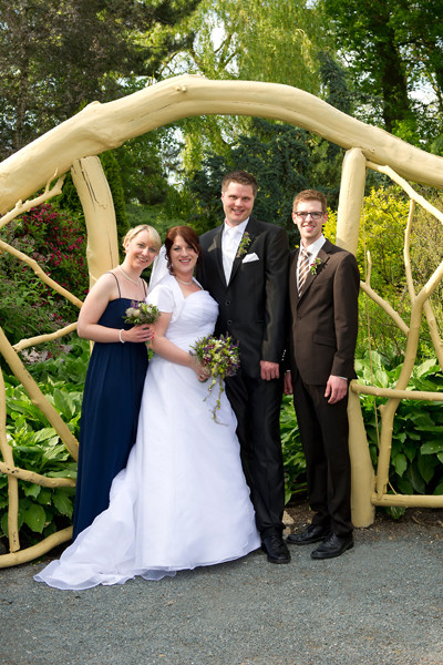 André & Svenja mit Bernd & Christin