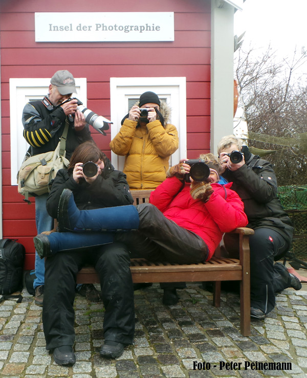 Fotoreise Helgoland - Januar 2015 / Foto: Peter Peinemann