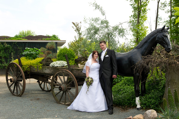 André und Svenja - Foto-Shooting im Park Bellersen Twistringen