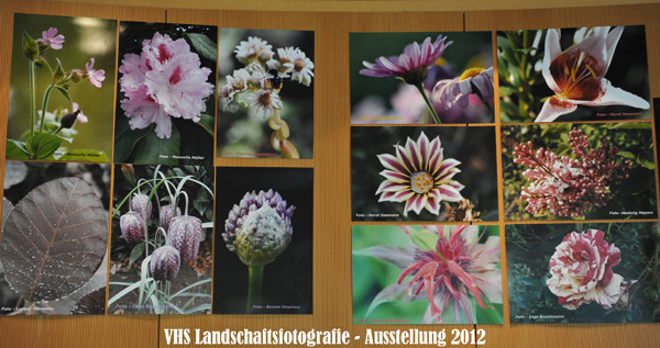 VHS Twistringen -Landschaftsfotografie 2012 - Ausstellung im Rathaus