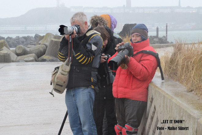 Fotoreise Helgoland - Januar 2015 / Foto: Maike Sünert