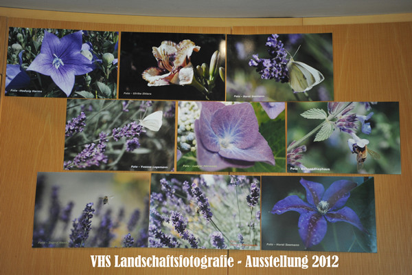 VHS Twistringen -Landschaftsfotografie 2012 - Ausstellung im Rathaus