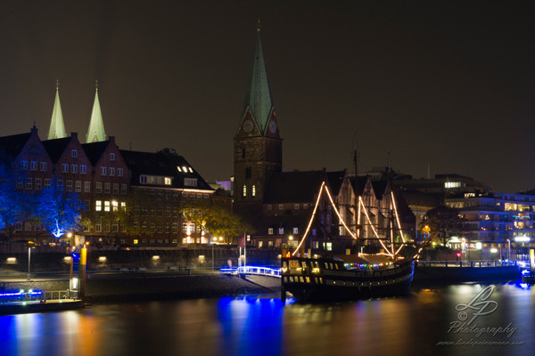 Feuerwerk und Langzeitbelichtung Workshop Bremen 27-11-2014