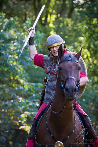 Römische Köstum - Model - Jürgen/Pferdefotografie - Pferdemuseum Verden 09/2014 Leitung & Fotografie Linda Peinemann