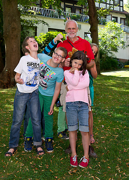 VHS Bruchhausen Vilsen "Kinder Foto Ferien Workshop" am 14.08.2014 - Wie man sieht - wir haben viel gelernt und viel Spaß gehabt!