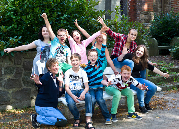 VHS Bruchhausen Vilsen "Kinder Foto Ferien Workshop" am 14.08.2014 - Wie man sieht - wir haben viel gelernt und viel Spaß gehabt!